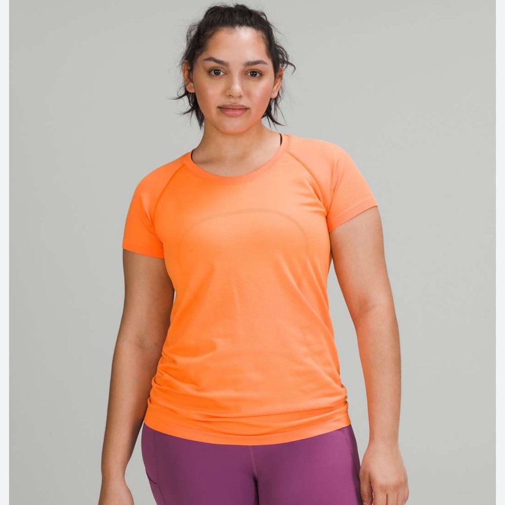 Lululemon Orange Swiflty Tech 2.0